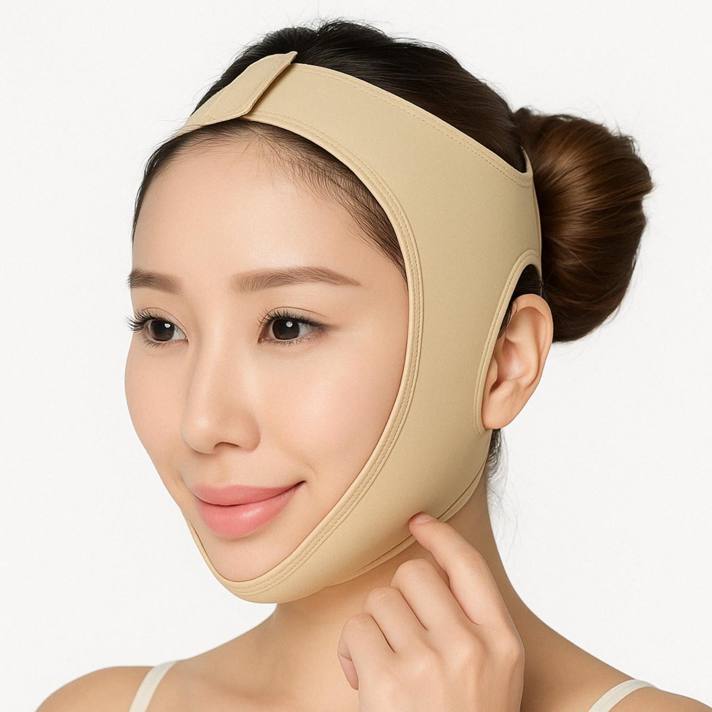 Masque de Lifting pour le Visage – Raffermissement et Contour Défini ,thining bande de massage chaude.