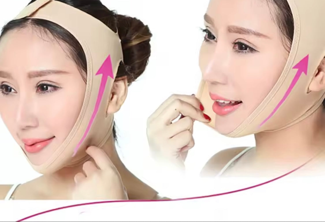 Masque de Lifting pour le Visage – Raffermissement et Contour Défini ,thining bande de massage chaude.