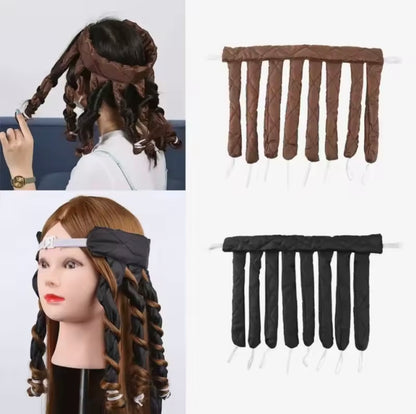 Bandeau Capillaire Curling - Créez des Boucles Naturelles Sans Chaleur